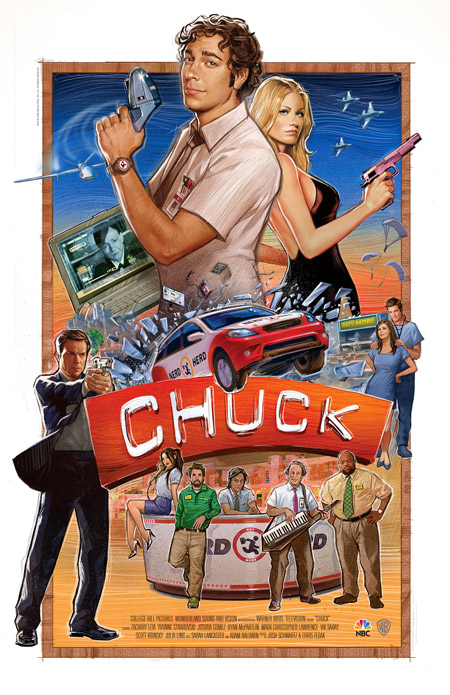 chuck comic con poster