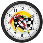 checkered-flag-clock