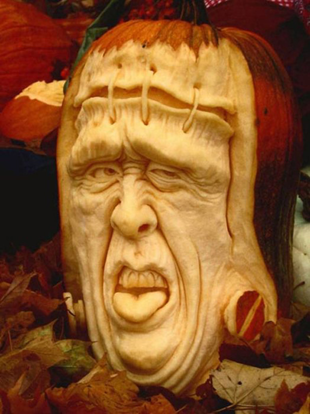 frankenstein-pumpkin