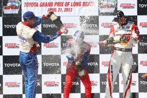 indycar-2013-long-beach-wilson-sato-rahal-podium