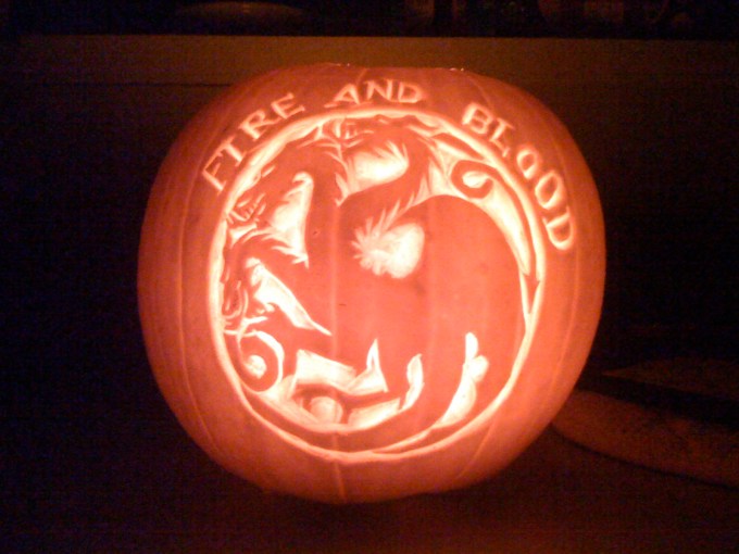 house-targaryen-jack-o-lantern